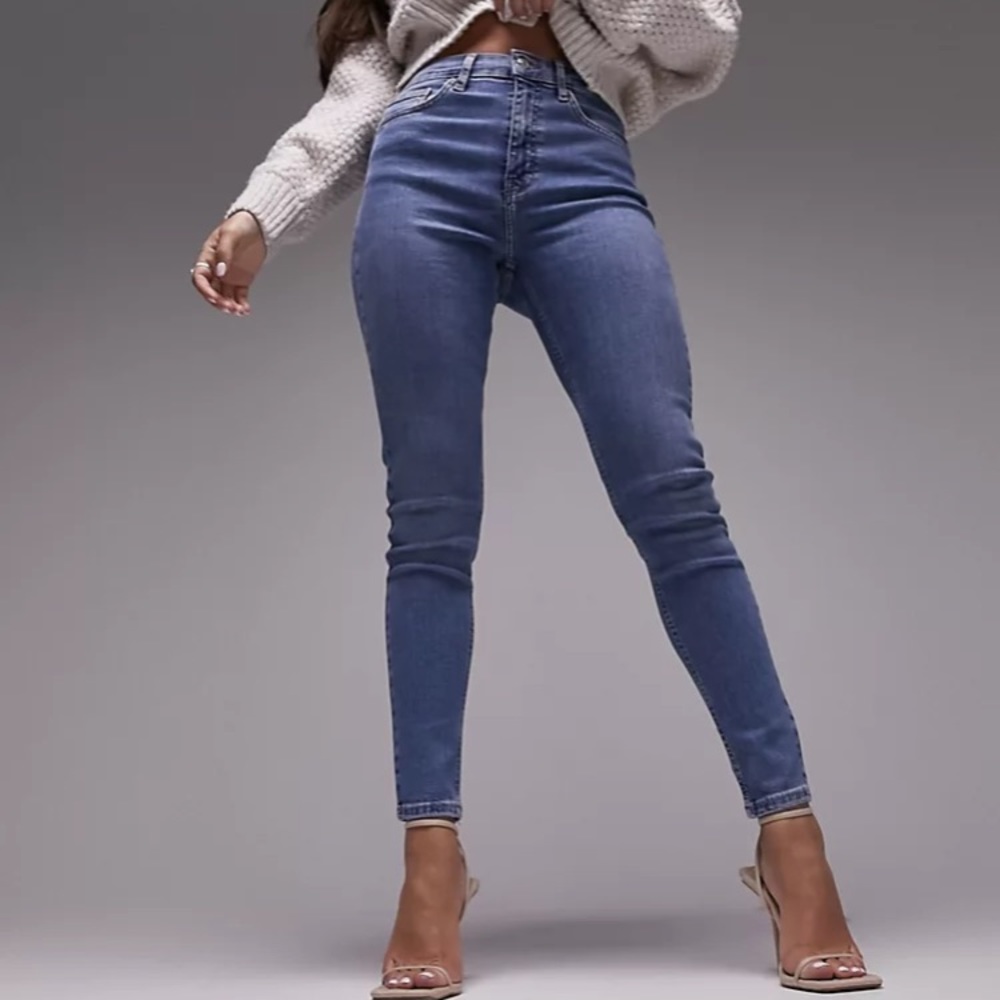 Medium wash Jamie Jean from Topshop